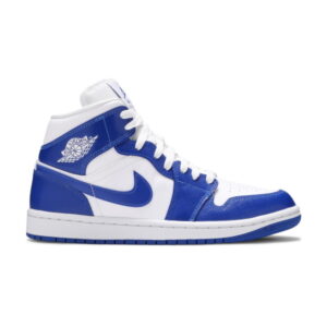 Femme Air Jordan 1 Mid Kentucky Bleu Blanc BQ6472 104