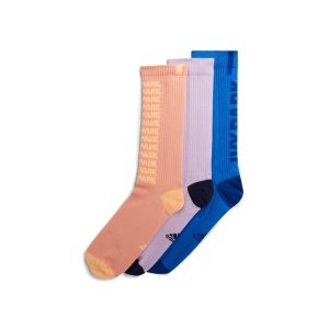 Chaussettes adidas Ivy Park Ribbed Marble (3 paires) Ambient Blush/Purple Glow/Glory Bleu Blanc 318949