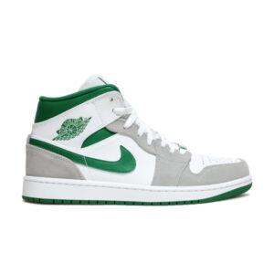 Air Jordan 1 Mid SE Gris Pin Vert Noir DC7294 103