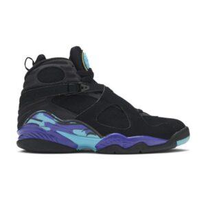 Baskets Air Jordan 8 Retro Aqua 2007 305381 041