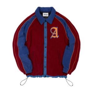 Veste polaire de baseball Awake Bordeaux/Bleu Bordeaux/Bleu 337695
