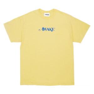 T-shirt Awake Classic Logo Jaune clair Jaune clair 337937