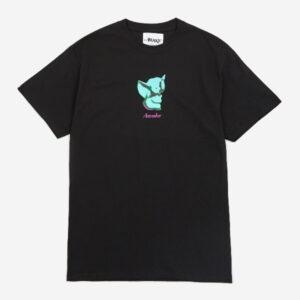 T-shirt Awake Elephant Noir Noir 337924