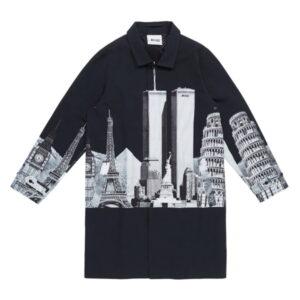 Trench-coat Awake Landmark Noir Noir 337891