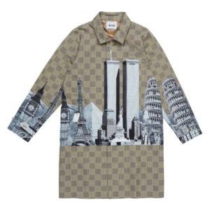 Awake Landmark Trench-Coat Tan Tan 337968