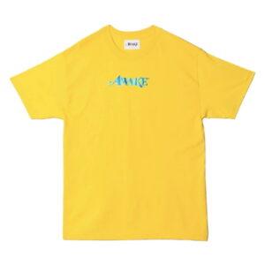 T-shirt avec logo en feuille métallique Awake Jaune Crème 336945