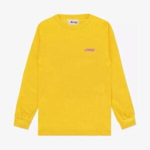 Awake Wave Logo L/S T-shirt Jaune 334004