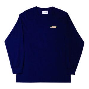 Awake Wave Logo L/S Tee Marine 337678