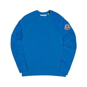 Sweat-shirt Awake x Moncler Crewneck Bleu Bleu 343241