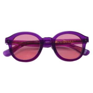 Awake x N.E.W lunettes de soleil Lunettes de soleil Violet Noir 336822