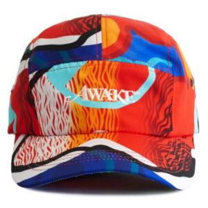 Awake x Sam Friedman Casquette de camp à 5 panneaux imprimé 342069