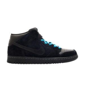 Nike Dunk Mid Premium SB Noir Aqumarine Noir 314381 004