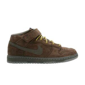 Nike Dunk Mid Premium SB Chocolat Foncé Blanc 314381 221