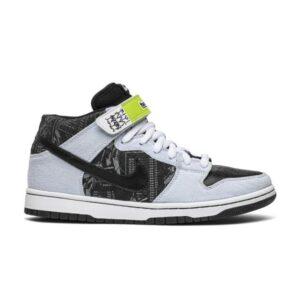 Nike Dunk Mid Premium SB Heavy Mental Noir/Noir 314381 002