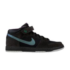 Nike Dunk Mid Premium SB Northern Lights Noir/Vert Mer 314381 031
