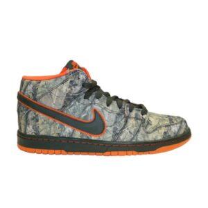 Nike Dunk Mid Premium SB Real Tree Camo Noir 314381 300