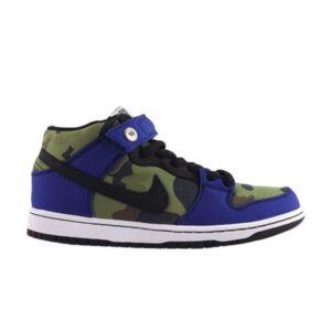 Nike Dunk Mid Pro Premium SB Made For Skate Old Royal/Noir-Blanc 616348 410