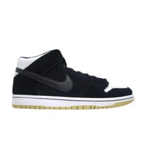 Nike Dunk Mid Pro SB Noir Noir Blanc Noir/Noir-Blanc 314383 013