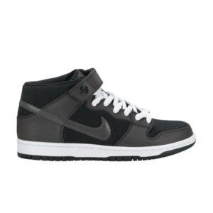 Nike Dunk Mid Pro SB Noir Charred Gris Blanc Noir/Gris Charred-Blanc 314383 017