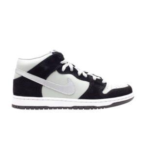 Nike Dunk Mid Pro SB Noir Métallique Argent Noir/Métallique Argent-Mdm Slvr 314383 009