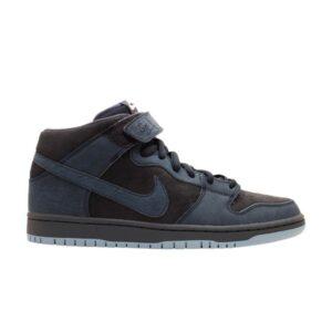 Nike Dunk Mid Pro SB Obsidienne foncée Obsidienne foncée/Thndr Bl-Wrk Bl 314383 444