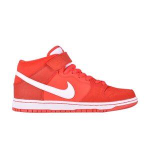 Nike Dunk Mid Pro SB Lt Crimson Blanc Lt Crimson/Blanc-Lt Crimson 314383 616