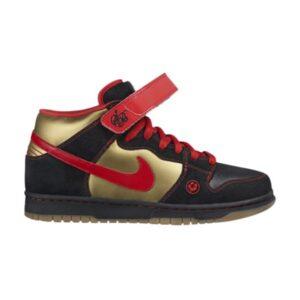 Nike Dunk Mid Pro SB Money Cat Noir/Chili Rouge 314383 061