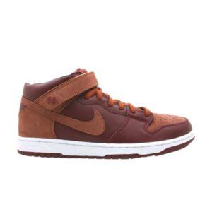 Nike Dunk Mid Pro SB Team Rouge Poney Gris 314383 621