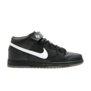 Nike Dunk Mid SB Noir Blanc Noir/Blanc 314383 011