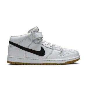 Nike Dunk Mid SB Orange Label Blanc Rouge CD6754 100