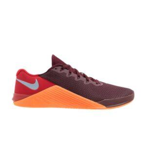 Nike Metcon 5 Night Maroon Orange Marron AQ1189 656