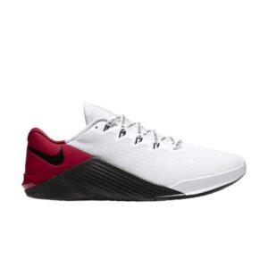 Nike Metcon 5+ Blanc Noir Rouge Échantillon FA19 ADATRN217 942537 VD