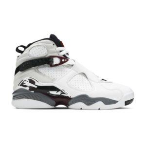 Wmns Air Jordan 8 Retro Bourgogne Baskets Gris CI1236 104