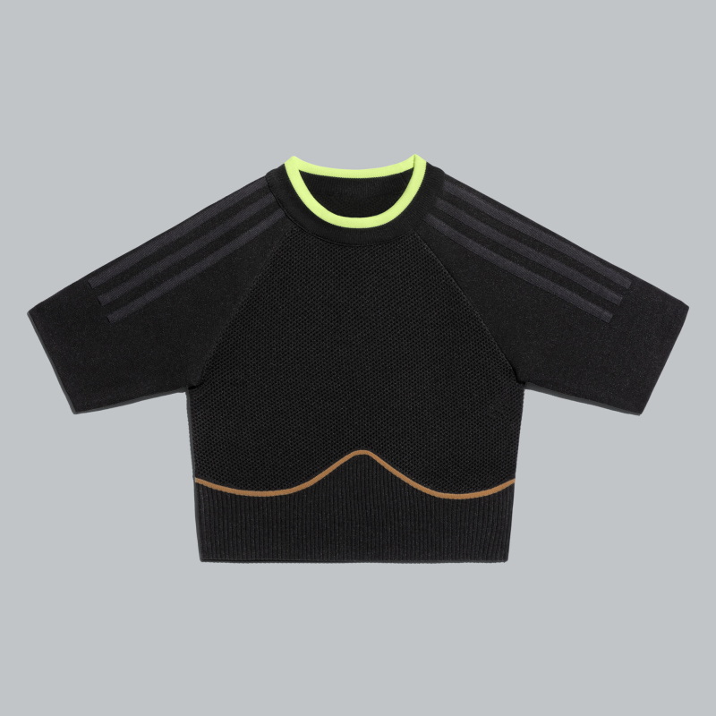 adidas Ivy Park Knit Crop Top Noir/Mesa Noir/Mesa 341582