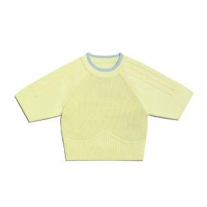adidas Ivy Park Knit Crop Top Jaune Teinte Jaune Teinte 341596
