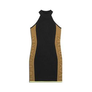 Robe adidas Ivy Park Knit Logo (grande taille) Noir/Mesa Noir/Mesa 340067