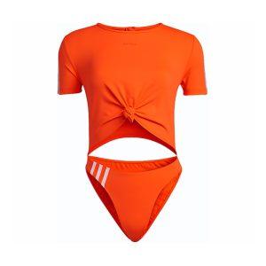 Maillot de bain adidas Ivy Park Knot Orange solaire Orange solaire 338903
