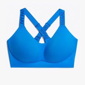 Haut de sport adidas Ivy Park Medium-Support Cutout Bra (grande taille) Glory Blue Glory Blue 334224