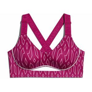 adidas Ivy Park Medium-Support Monogram Cutout Bra Sports Top (grande taille) Bold Pink Bold Pink 334181