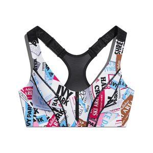 Haut de sport adidas Ivy Park Medium-Support Ski Tag Bra Multicolore Rouge 334157