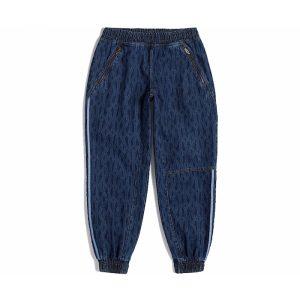 Pantalon de survêtement adidas Ivy Park Monogram Denim (tous les genres) Denim foncé Denim foncé 332278