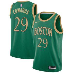 Maillot Swingman Boston Celtics #29 Carsen Edwards City Edition 2021-22 Bleu 330024