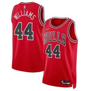 Maillot Swingman Chicago Bulls #44 Patrick Williams édition 75e anniversaire 2021-22 – Rouge Rouge 330152