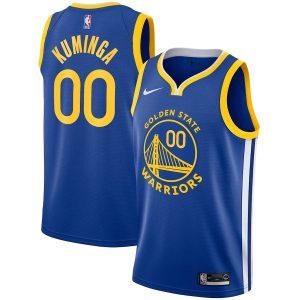 Maillot Swingman Golden State Warriors #00 Jonathan Kuminga 2021-22 – Royal Icon Edition Bleu 330643