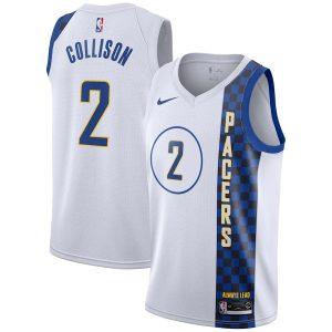 Maillot Swingman Indiana Pacers #2 Darren Collison City Edition 2021-22 Blanc 330693