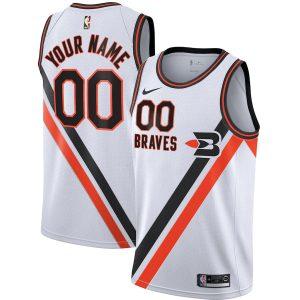 Maillot Swingman Nike Classic Edition des Los Angeles Clippers 2021-22 – Blanc personnalisé 330834