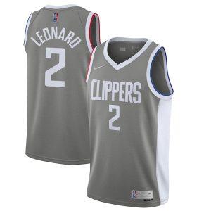 2021-22 Los Angeles Clippers #2 Kawhi Leonard Earned Edition Swingman Maillot Blanc 330844
