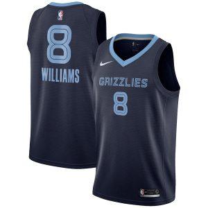 Maillot Swingman Memphis Grizzlies #8 Zaïre Williams 2021-22 – Navy Icon Edition Marine 331080