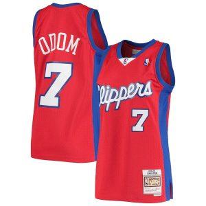 Maillot de basket-ball 2000/01 Mitchell & Ness Lamar Odom Rouge LA Clippers Hardwood Classics Swingman Jersey – Statement Edition Rouge 330894