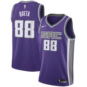 Maillot de basket-ball des Sacramento Kings 2021-22 # 88 Maillot Neemias Queta Swingman – Purple Icon Edition Violet 331922